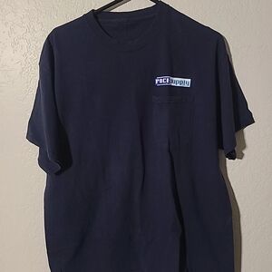 Pace Supply Navy Blue Men's T-Shirt XL